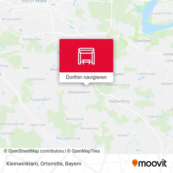 Kleinwinklarn, Ortsmitte Karte