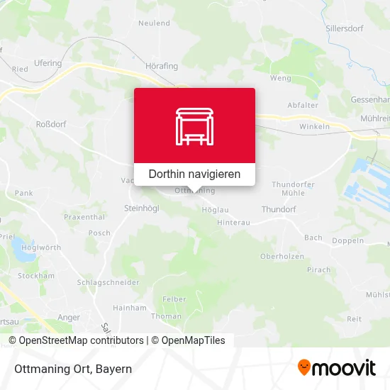 Ottmaning Ort Karte