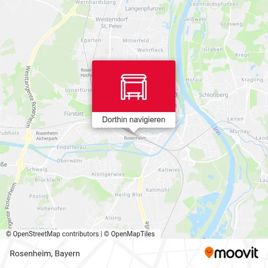 Rosenheim Karte