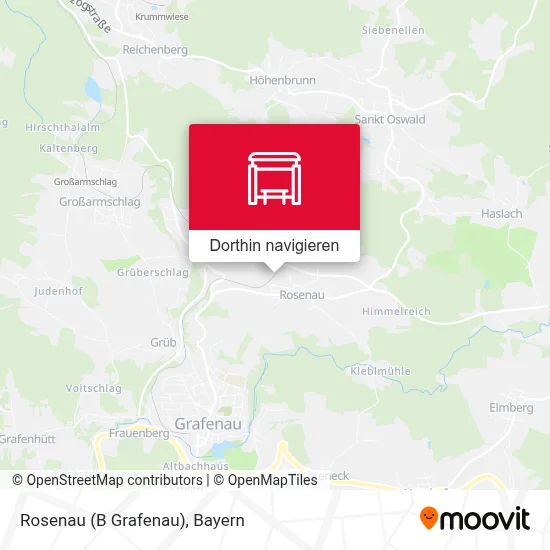 Rosenau (B Grafenau) Karte