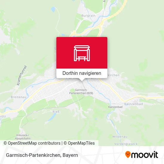 Garmisch-Partenkirchen Karte