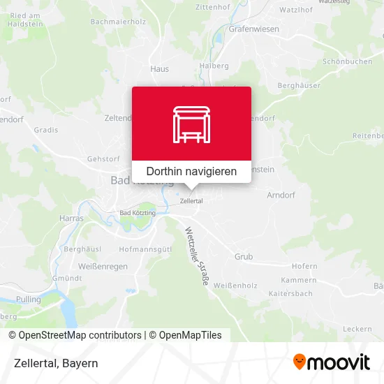 Zellertal Karte