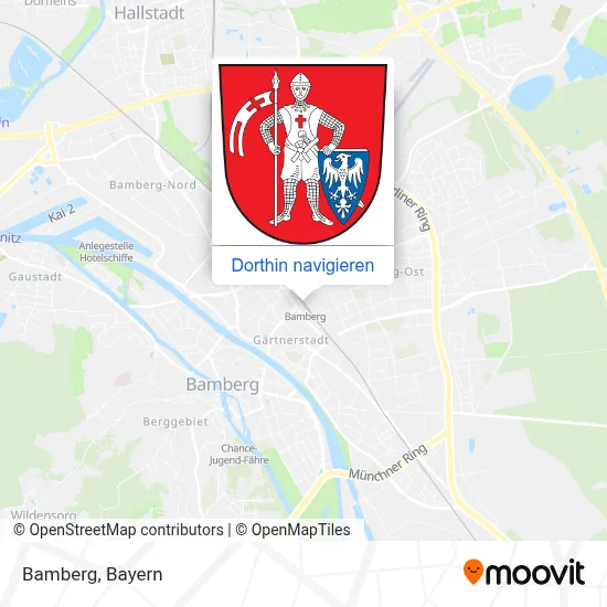 Bamberg Karte