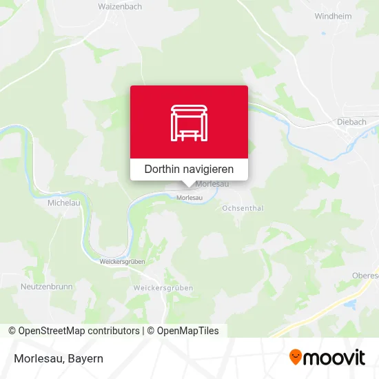 Morlesau Karte
