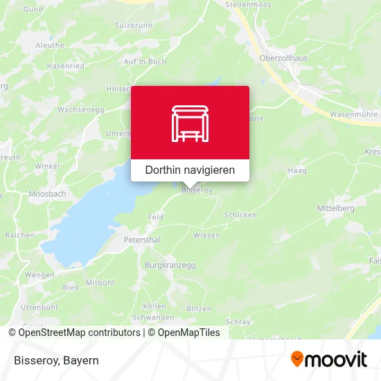 Bisseroy Karte