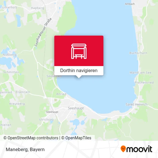Maneberg Karte
