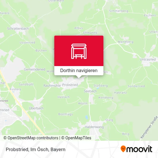 Probstried, Im Ösch Karte