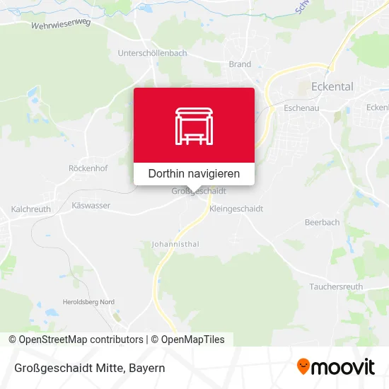 Großgeschaidt Mitte Karte