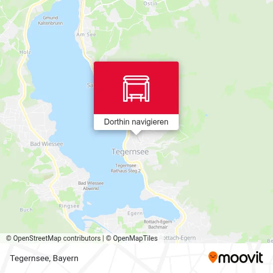 Tegernsee Karte