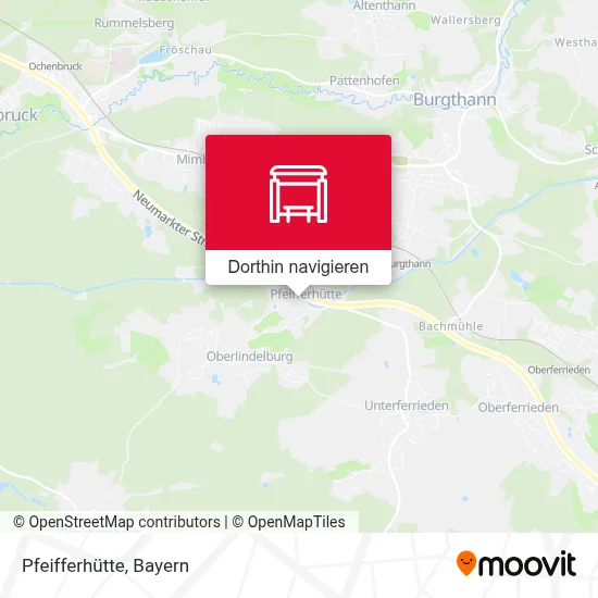 Pfeifferhütte Karte