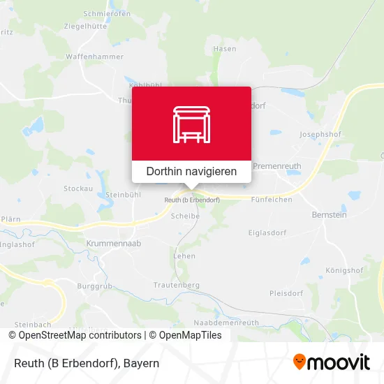 Reuth (B Erbendorf) Karte
