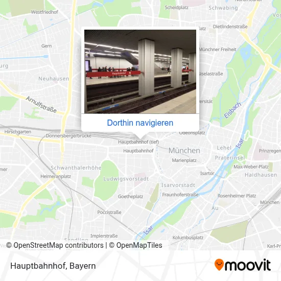 Hauptbahnhof Karte