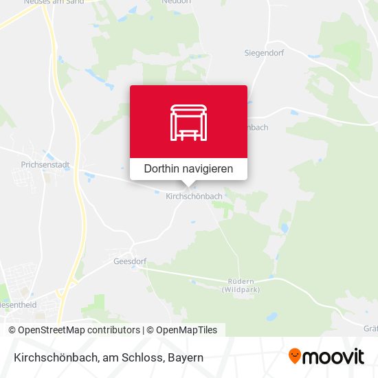 Kirchschönbach, am Schloss Karte