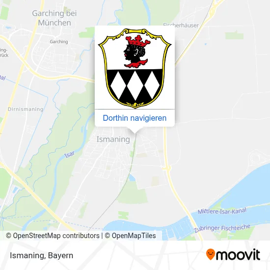 Ismaning Karte