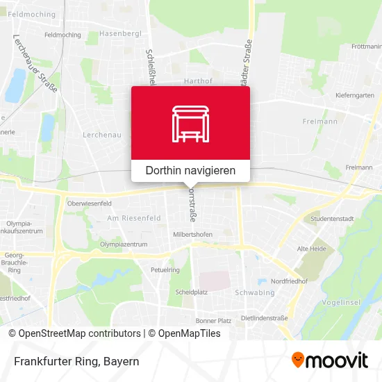 Frankfurter Ring Karte