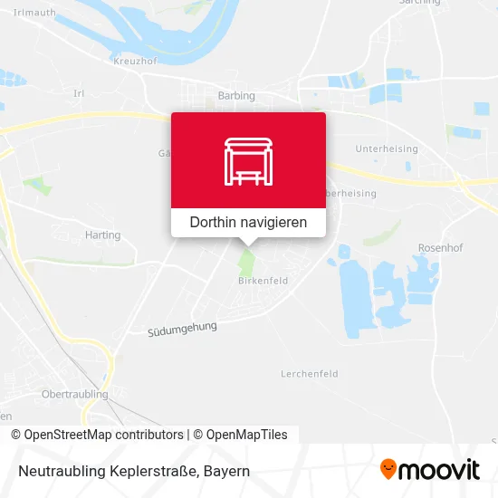 Neutraubling Keplerstraße Karte