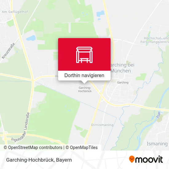 Garching-Hochbrück Karte