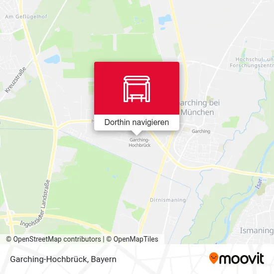 Garching-Hochbrück Karte