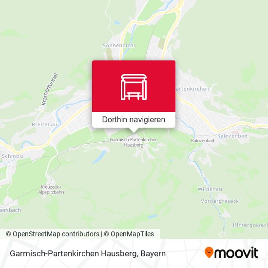 Garmisch-Partenkirchen Hausberg Karte