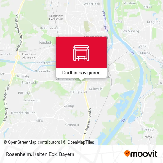 Rosenheim, Kalten Eck Karte