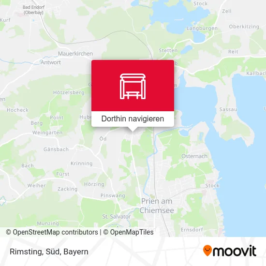 Rimsting, Süd Karte