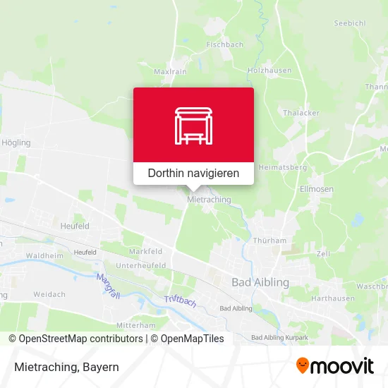 Mietraching Karte