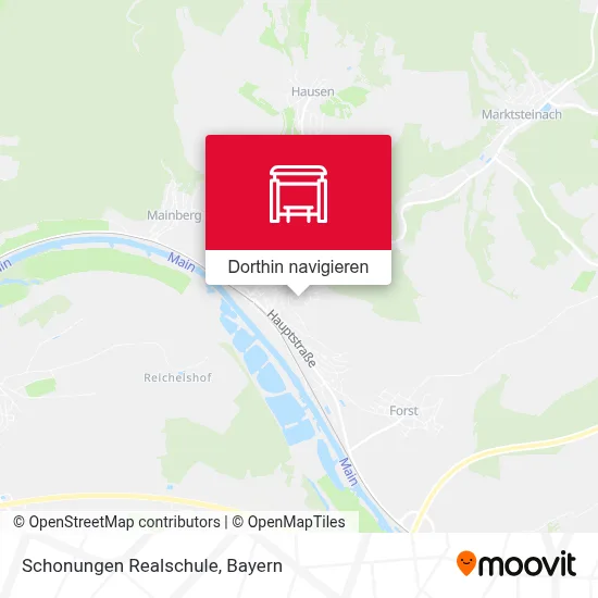Schonungen Realschule Karte