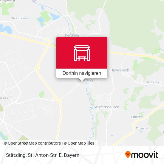 Stätzling, St.-Anton-Str. E Karte
