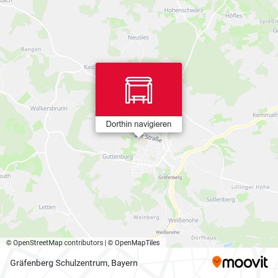 Gräfenberg Schulzentrum Karte