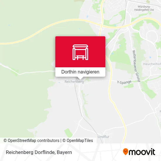 Reichenberg Dorflinde Karte