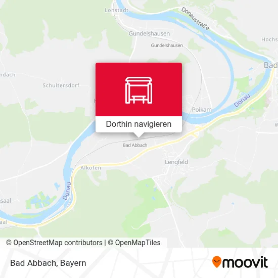 Bad Abbach Karte