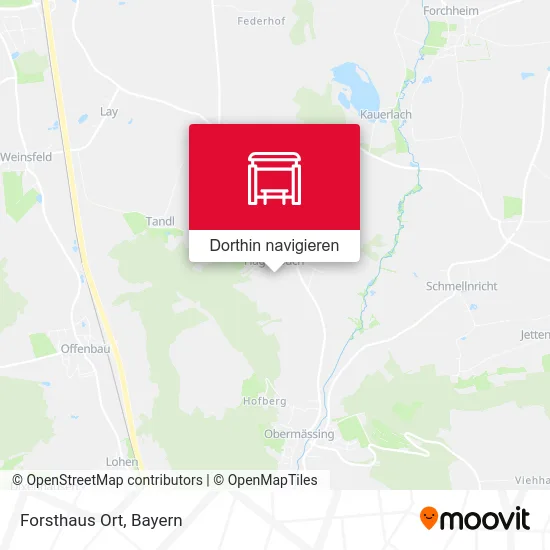 Forsthaus Ort Karte