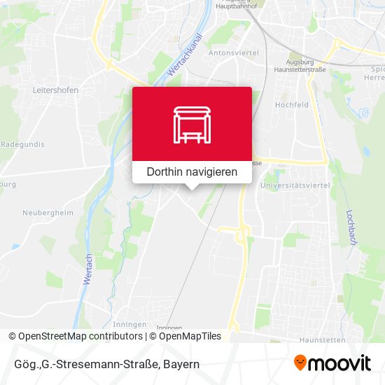 Gög.,G.-Stresemann-Straße Karte