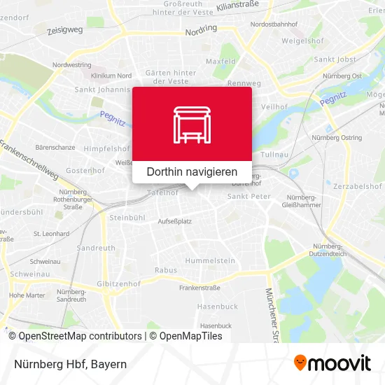 Nürnberg Hbf Karte