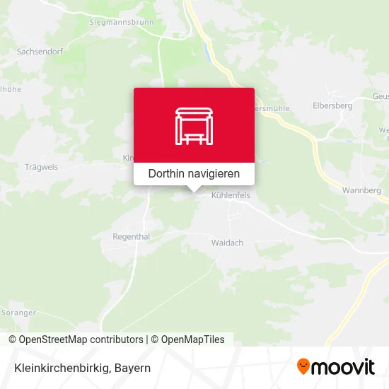 Kleinkirchenbirkig Karte