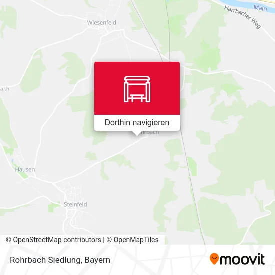 Rohrbach Siedlung Karte