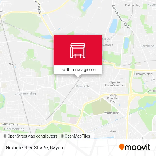 Gröbenzeller Straße Karte