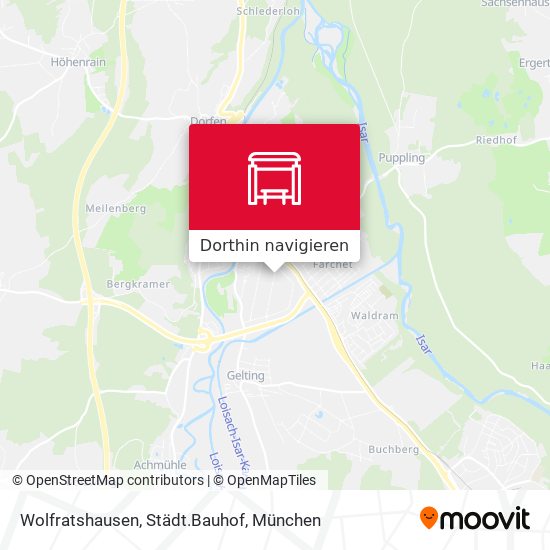 Wolfratshausen, Städt.Bauhof Karte