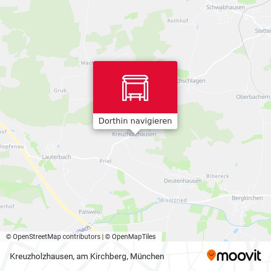 Kreuzholzhausen, am Kirchberg Karte