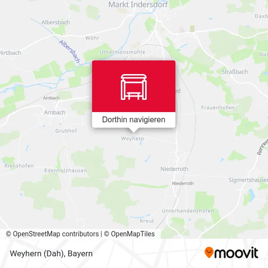 Weyhern (Dah) Karte