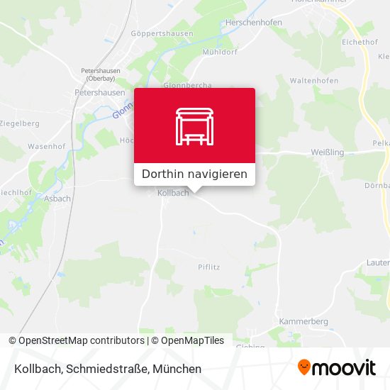 Kollbach, Schmiedstraße Karte