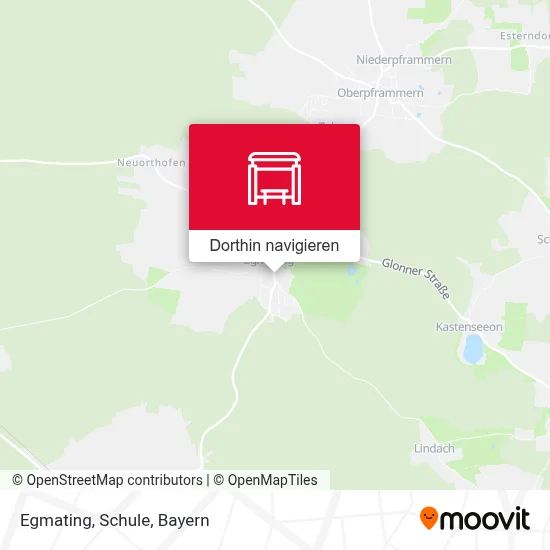 Egmating, Schule Karte