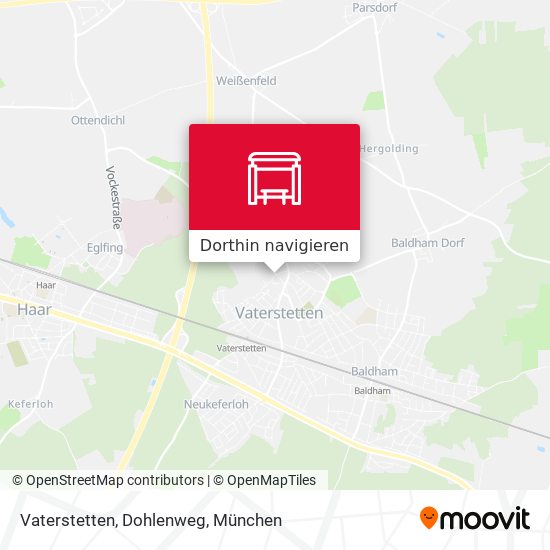 Vaterstetten, Dohlenweg Karte