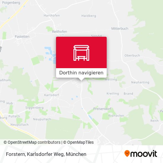 Forstern, Karlsdorfer Weg Karte