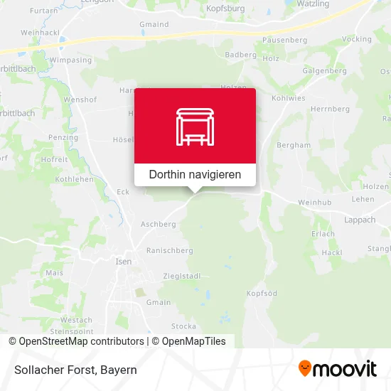 Sollacher Forst Karte