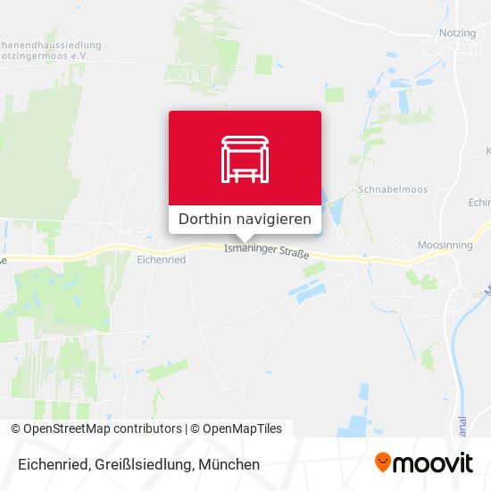 Eichenried, Greißlsiedlung Karte