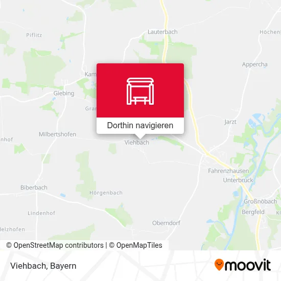 Viehbach Karte