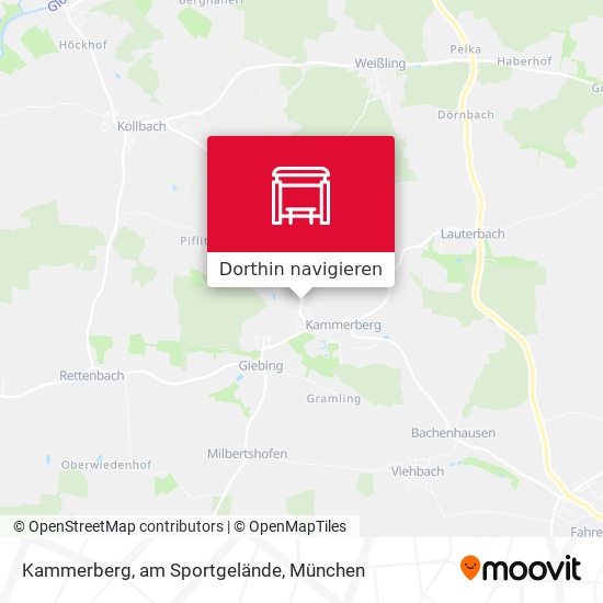 Kammerberg, am Sportgelände Karte