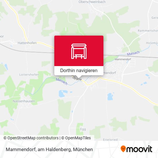 Mammendorf, am Haldenberg Karte