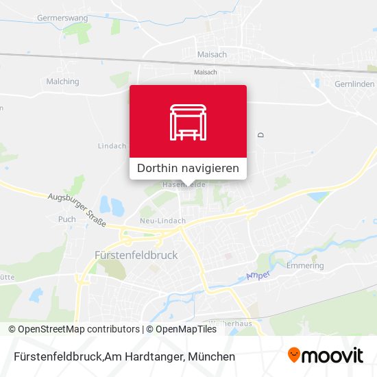 Fürstenfeldbruck,Am Hardtanger Karte
